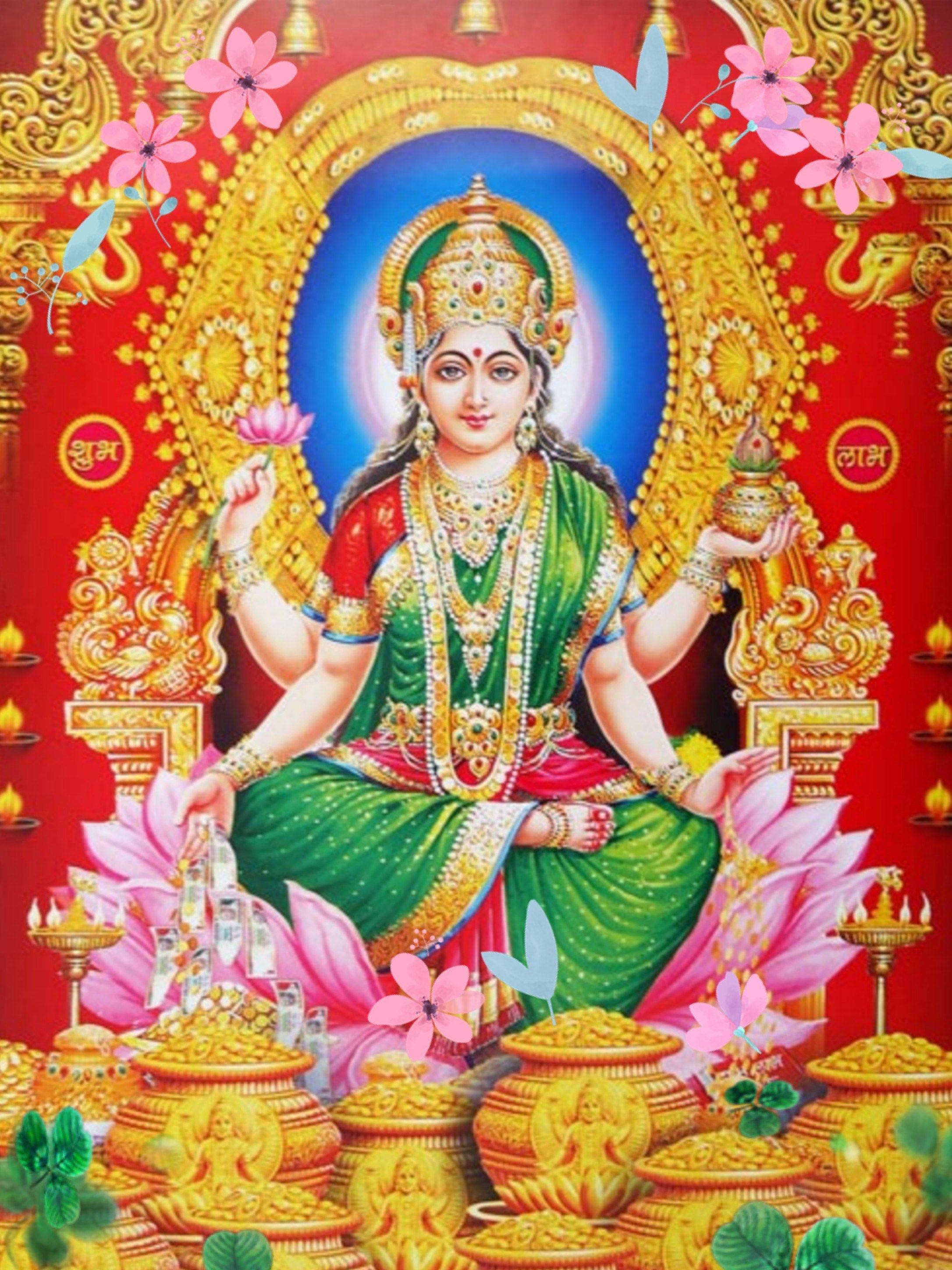 51+ Good Morning Images With Goddess Lakshmi | लक्ष्मी माता