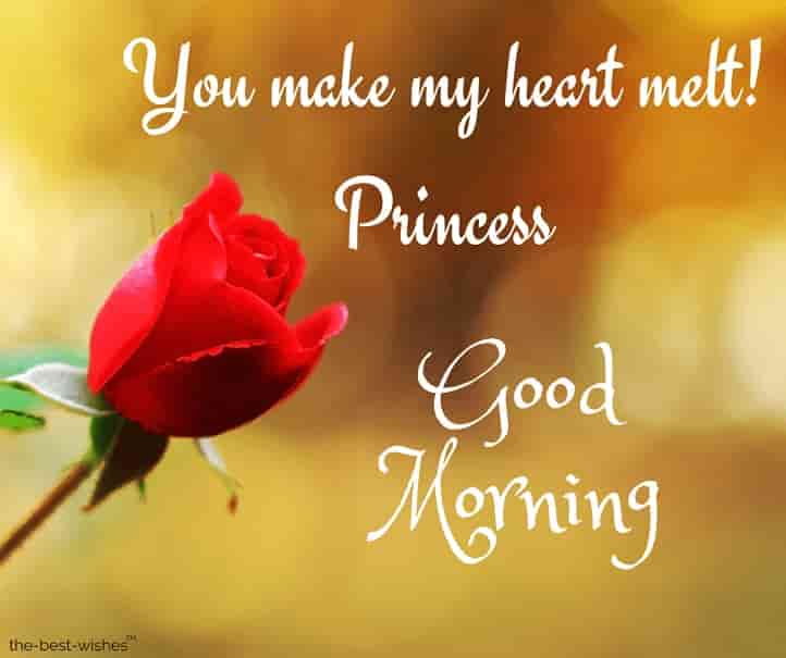 Good Morning My Princess Quotes For Wife