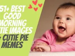 51+ Best Good Morning Cutie Images & Cutie Pie Memes