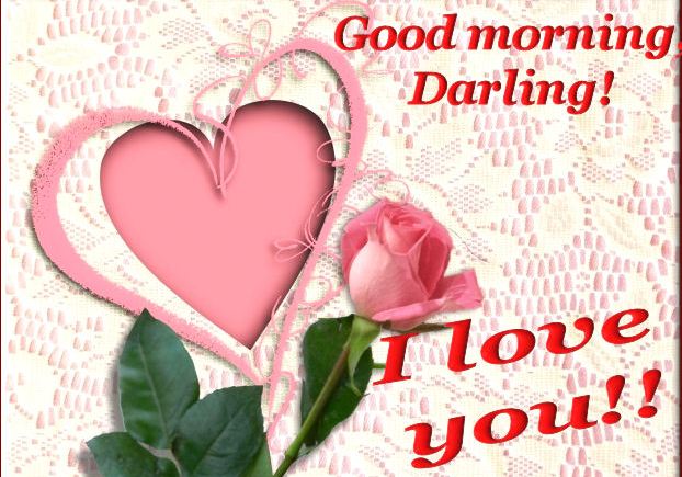 Good Morning Darling I Love You Images