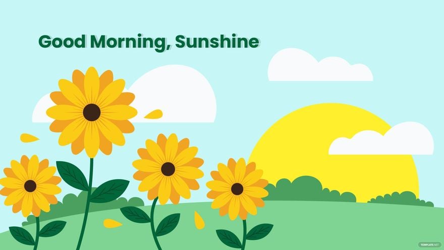 Good Morning Sunflower Wallpapers