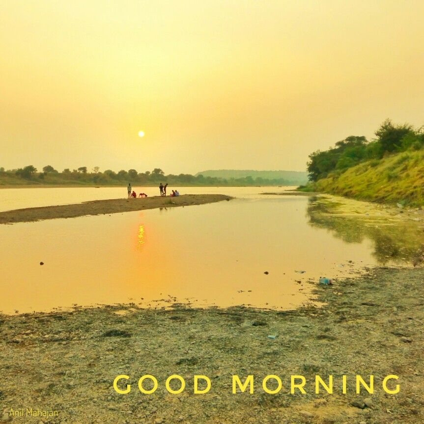 Beautiful Good Morning Riverside Images