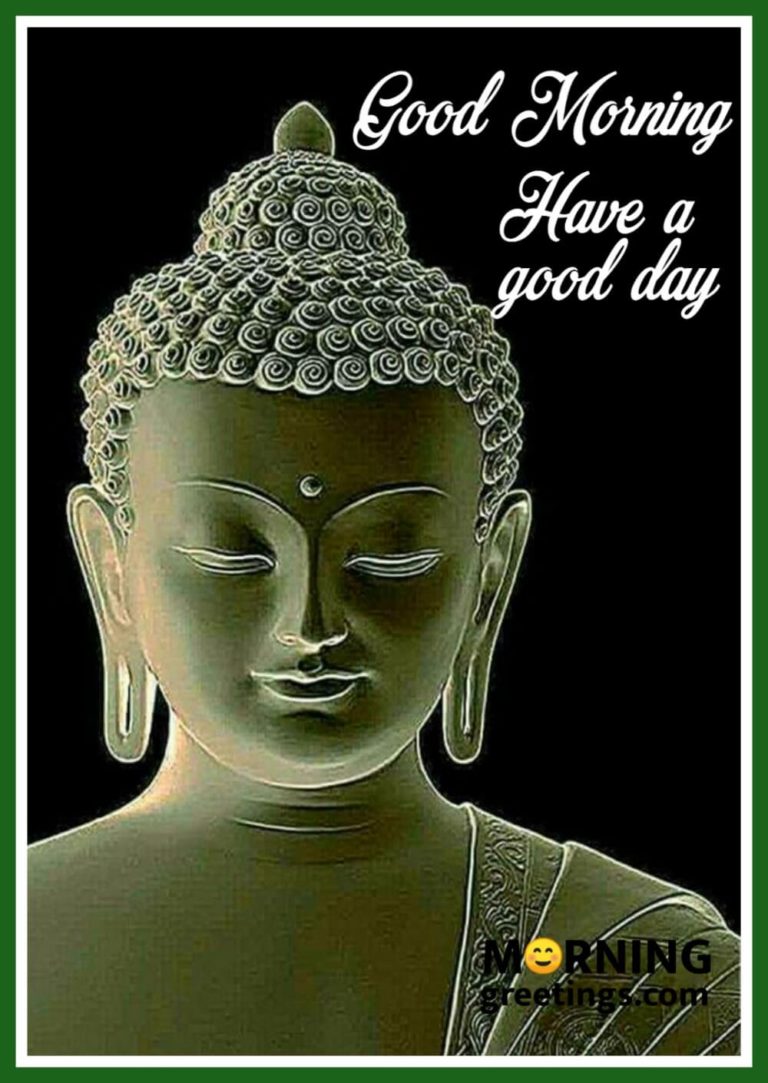 Good Morning Buddha Images