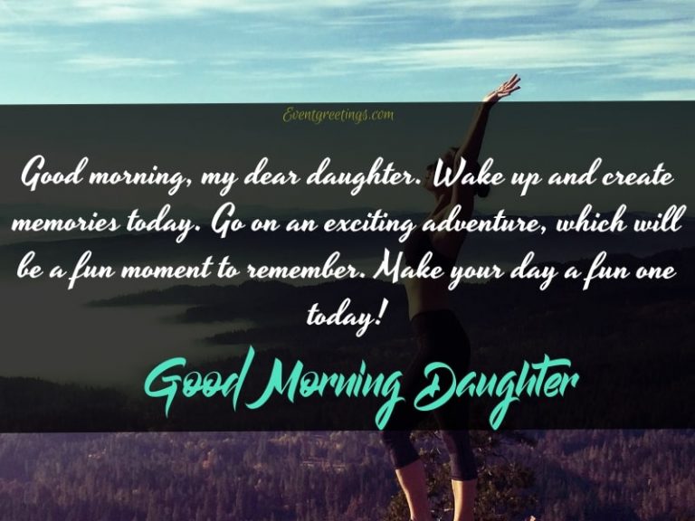 Funny Good Morning Daughter Images And Quotes
