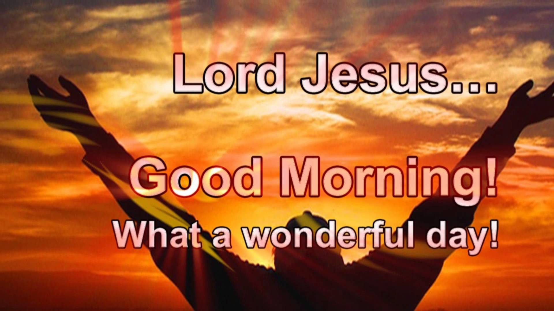 Good Morning Jesus Images