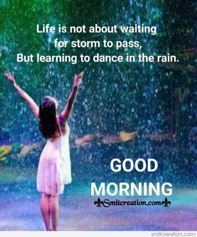 Good Morning Rainy Day Images With Quotes