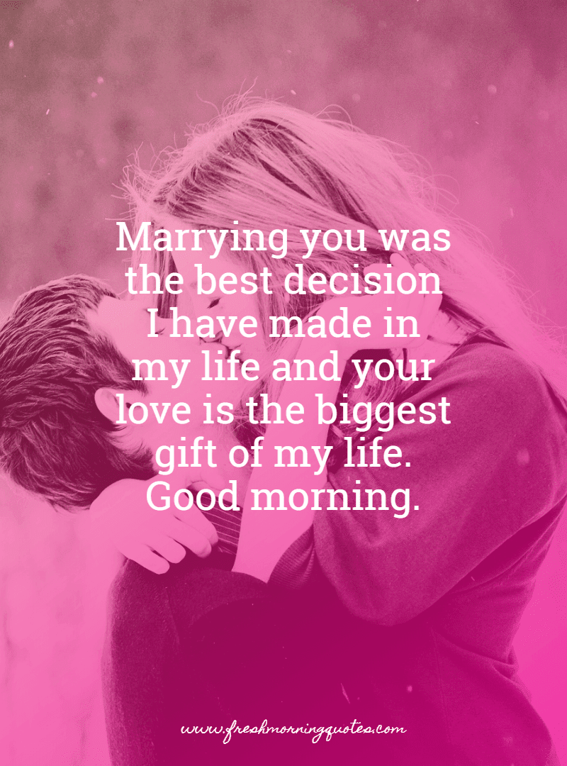 Romantic Good Morning Wife Poems