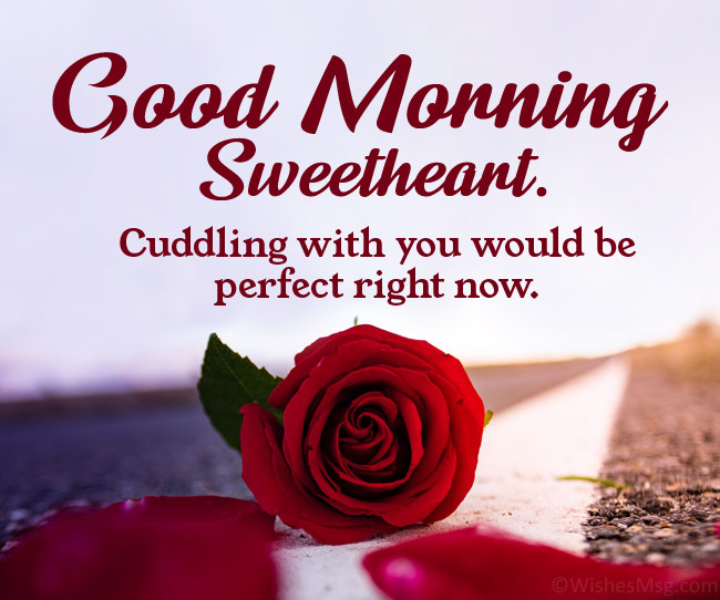 Sweet Good Morning Poems For Your Wife