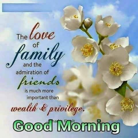 Good Morning My Beautiful Family Images