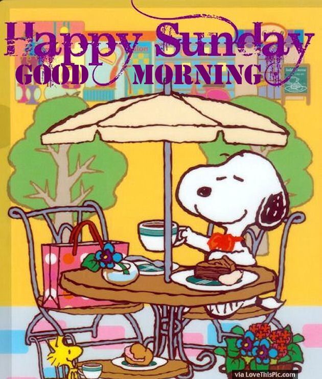 Happy Sunday Cartoon Images