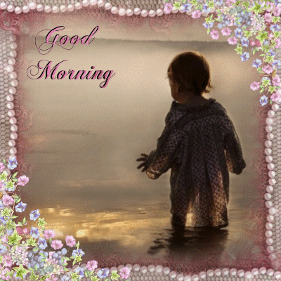 Good Morning Baby Girl GIF Download